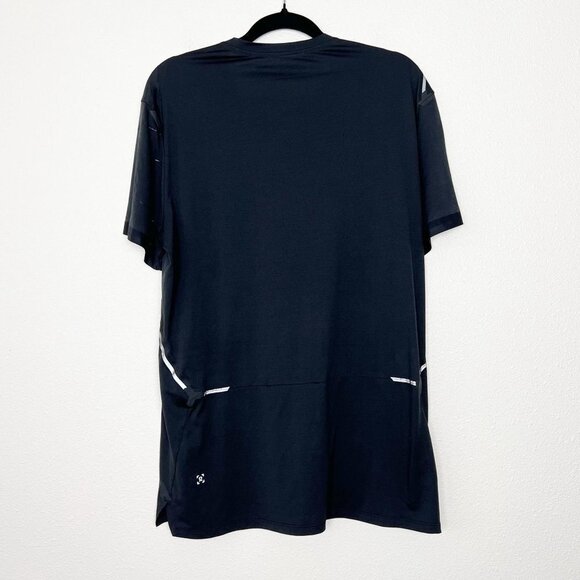 Lululemon Mens Large XL All Terrain Short Sleeve Athletic Running Tee Quarter Zi - Picture 2 of 10